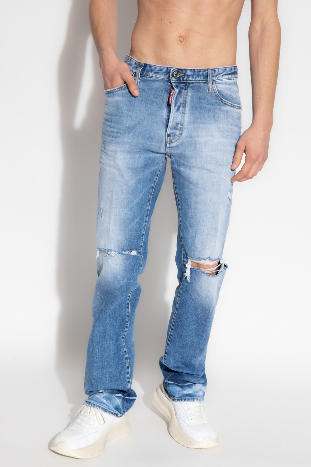 GenesinlifeShops TW - Blue 'Roadie' jeans Dsquared2 - Rains